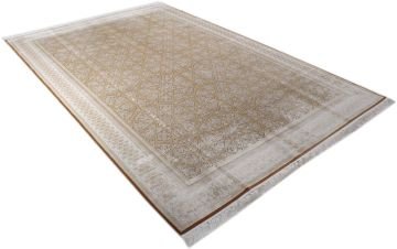 Star Patterned Bamboo Rug