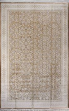 Star Patterned Bamboo Rug