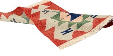 Etnik Desenli Küçük Anadolu Kilimi