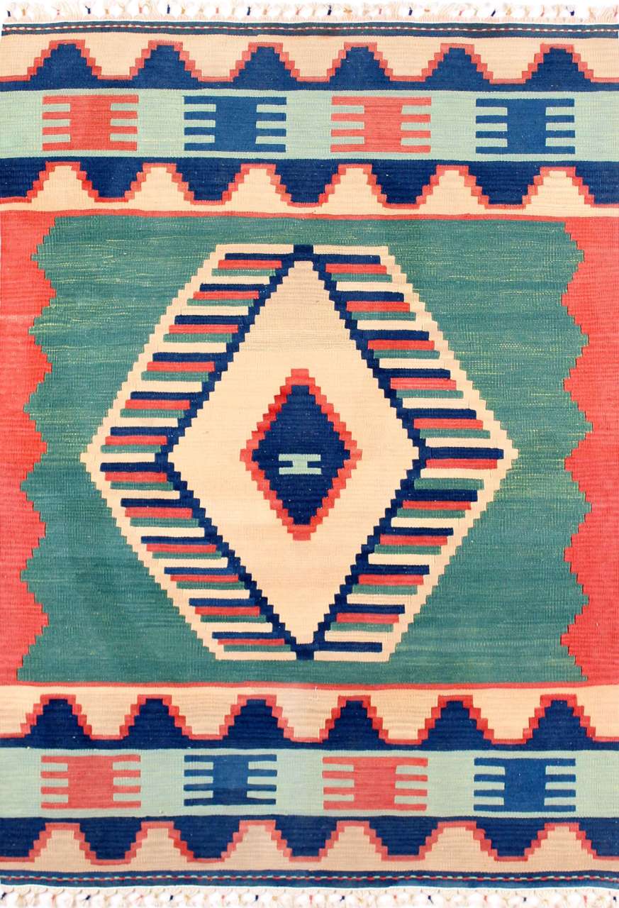 Regional Ethnic Patterned Rug