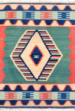 Regional Ethnic Patterned Rug