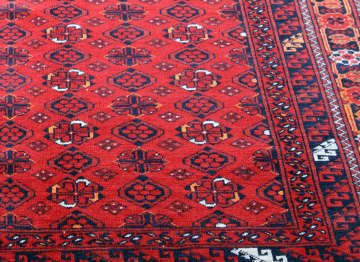 Küçük Desenli Afgan Halısı