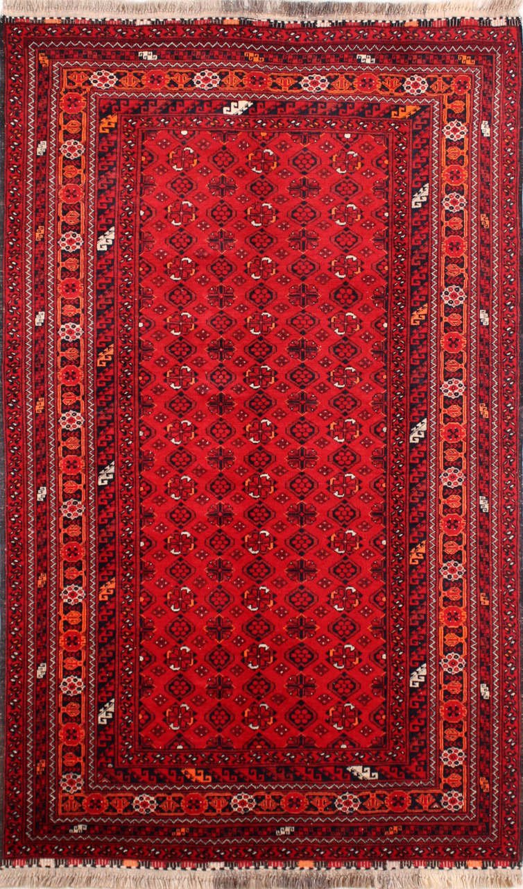 Küçük Desenli Afgan Halısı