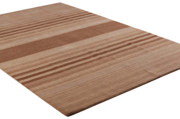 Modern Çizgili Yün Halı