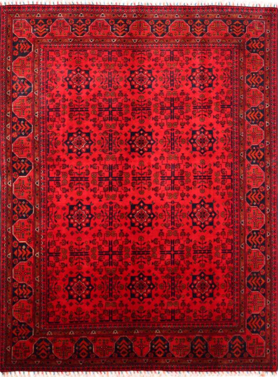 Yıldız Desenli Afgan Halısı