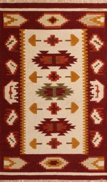 El Dokuması Yün Kilim