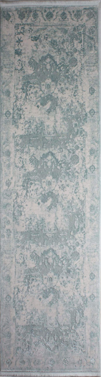 Faint blue patterned gating 1.60 x 2.30