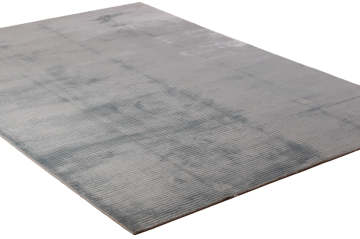 Mavi Bambu İpek Halı