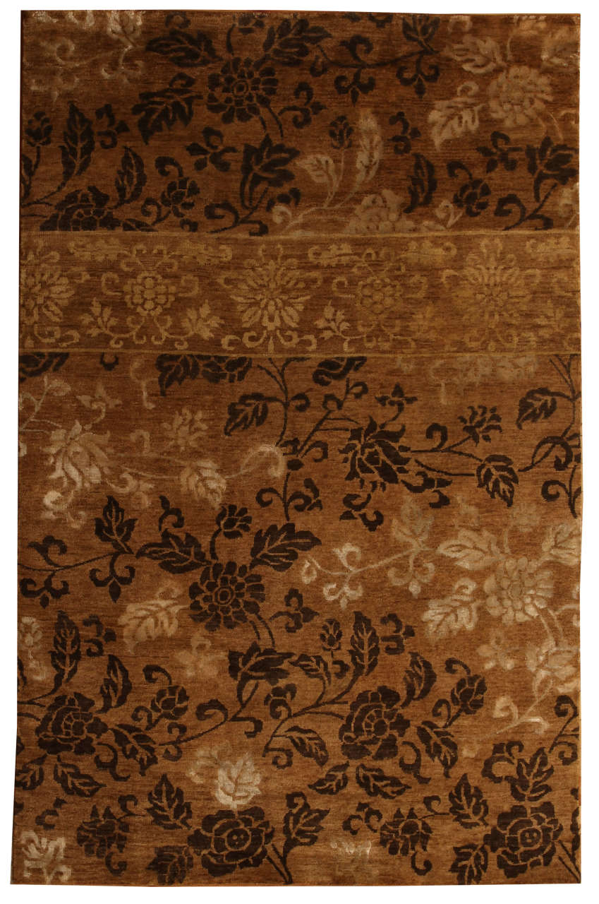 Çiçekli Tasarım Çiçekli Salon Halısı 2.40 x 2.70