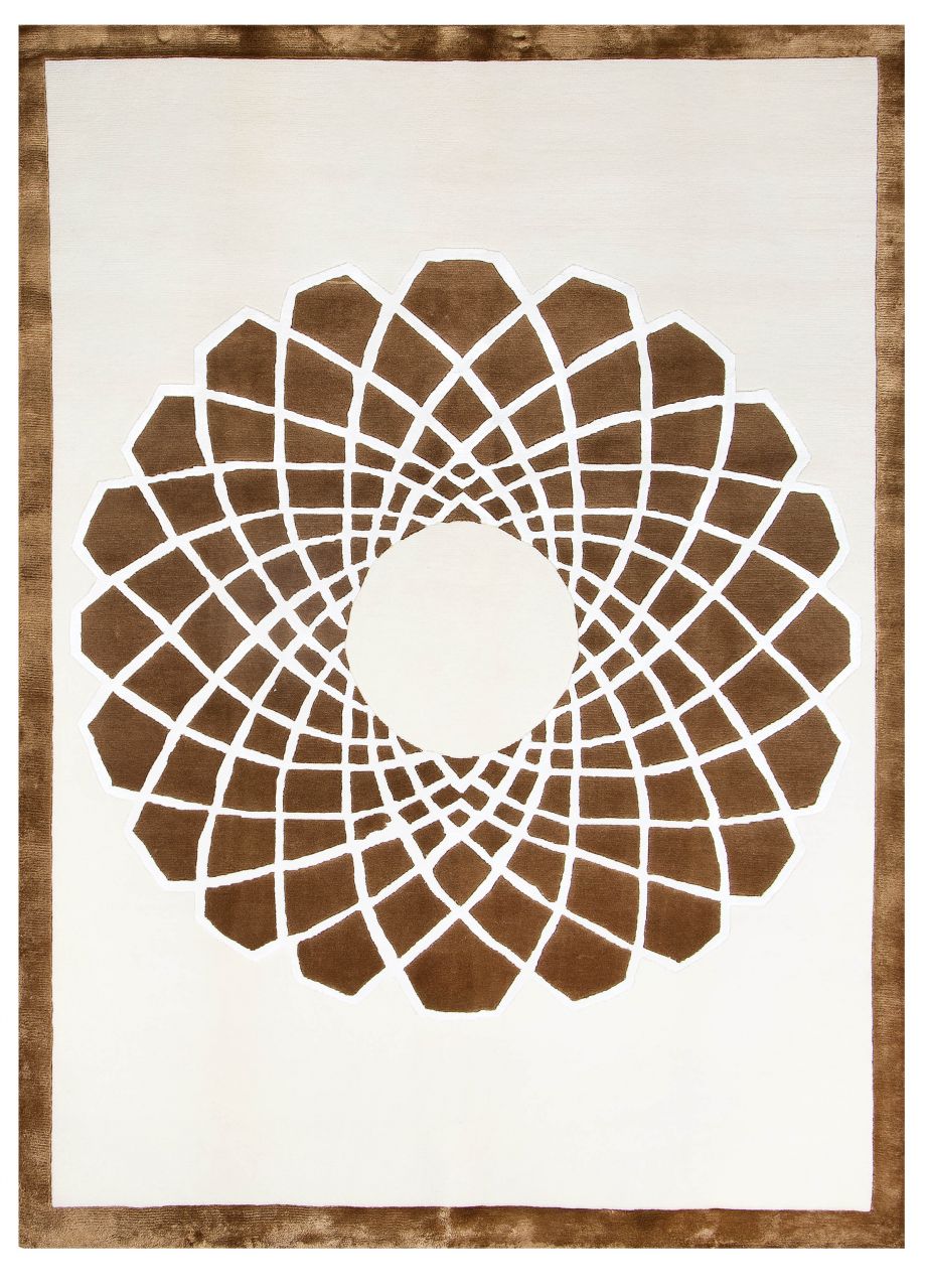 Özel Tasarım İpekli Modern Halı