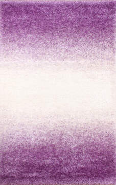 Mor Beyaz Renk Geçişli Shaggy Halı