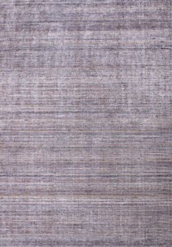 Striped Modern Bamboo Silk Rug
