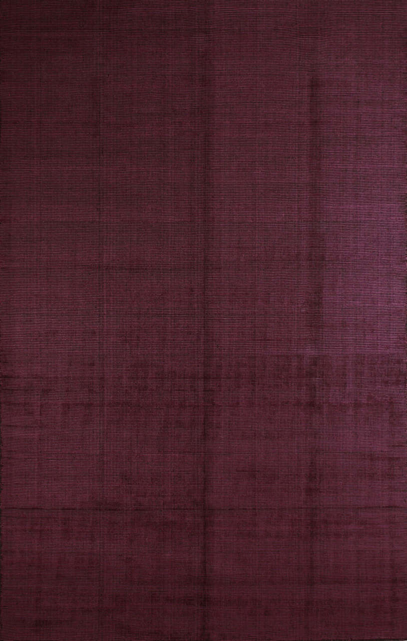 Bambu İpeği Mor Halı