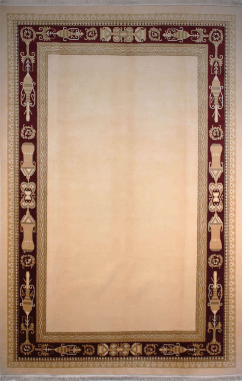 Kaşmir Yünü El Halısı