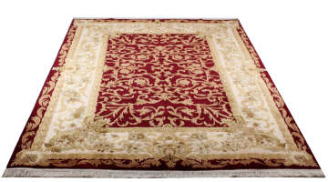 İnce Dokuma Yün El Halısı