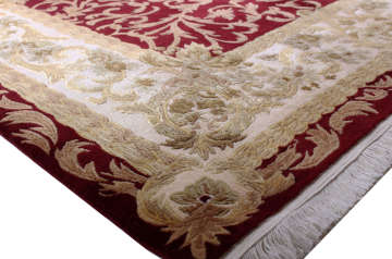 İnce Dokuma Yün El Halısı