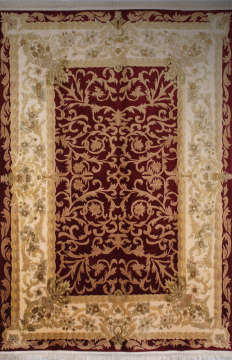 İnce Dokuma Yün El Halısı