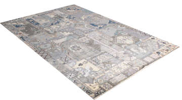 Kilim Desenli Modern Tasarım El Halısı