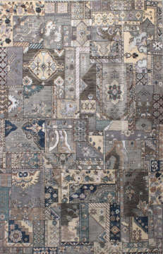 Kilim Desenli Modern Tasarım El Halısı