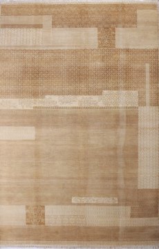 İnce İşçilikli Modern El Dokuması Halı