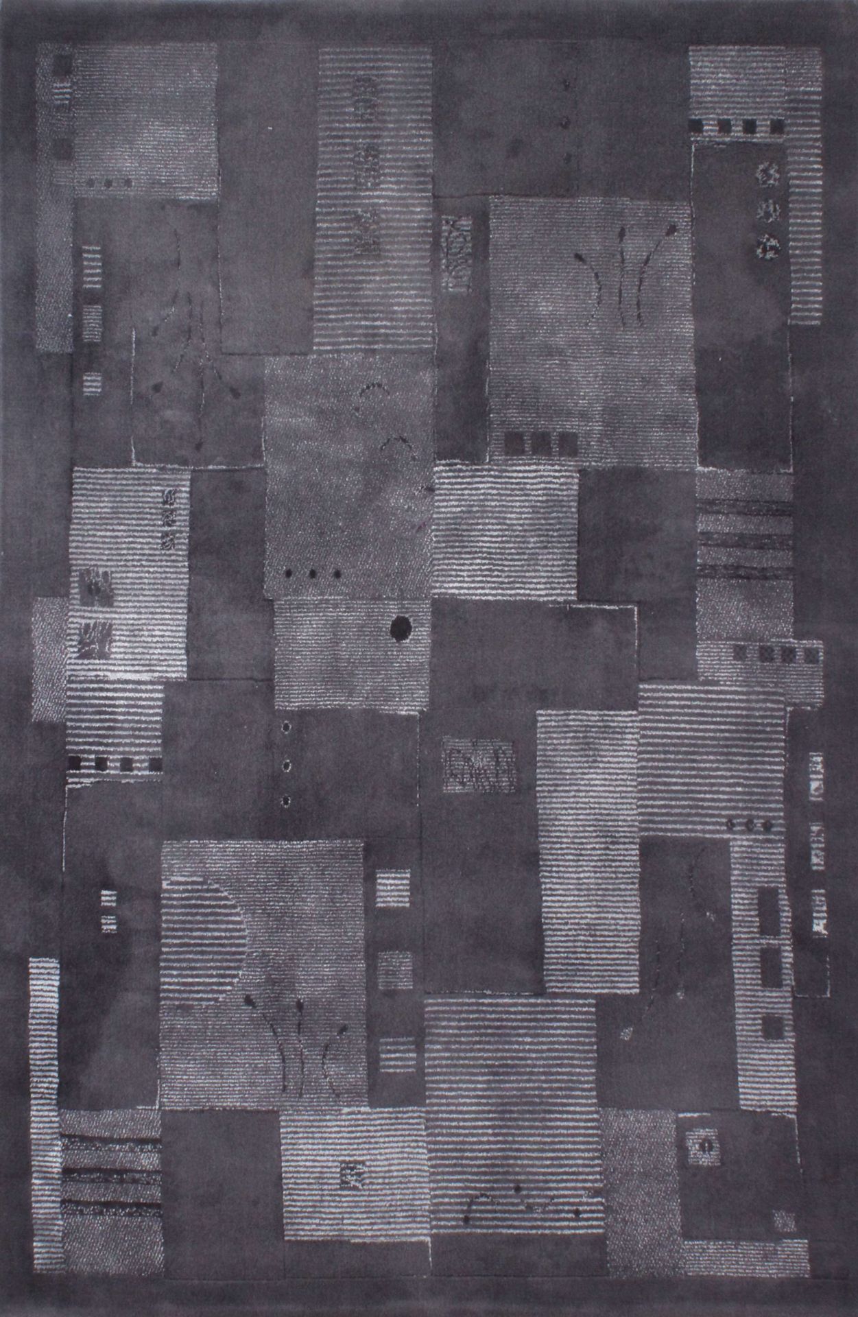 Modern Gray Carpet Imported from Belgium