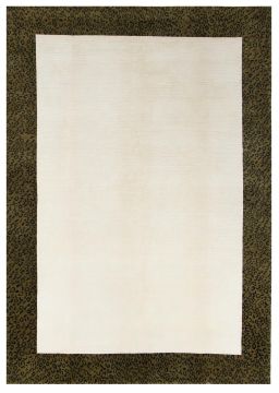 Leopar Kenarlı Modern Halı