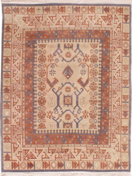 İpekli İnce Dokuma Kazak Halısı