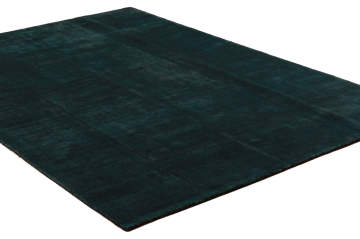 Lacivert Bambu İpek Halı