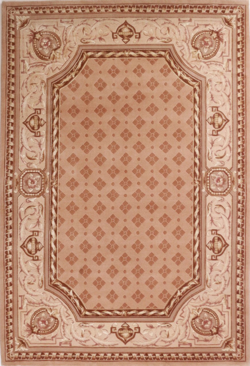 İnce Dokuma İpekli Çin Halısı