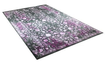 Yeşil Zeminli Bambu Halı