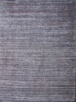 Modern Çizgili Bambu İpeği Halı