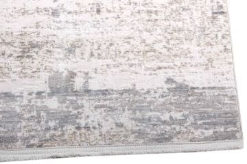 Bejli Beyazlı Modern Bambu Halı