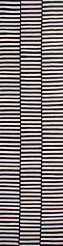 Siyah Beyaz Kilim 0.80 x 3.00