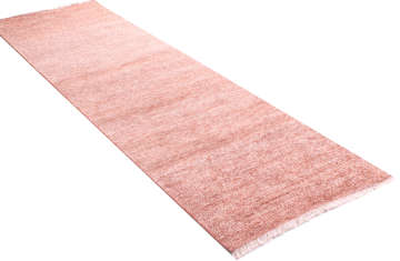 Parlak Kiremit Kırmızı Bambu Halı