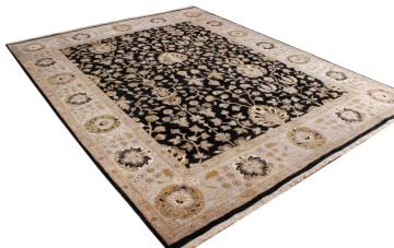 Black Ground Handmade Carpet