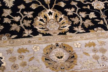 Black Ground Handmade Carpet