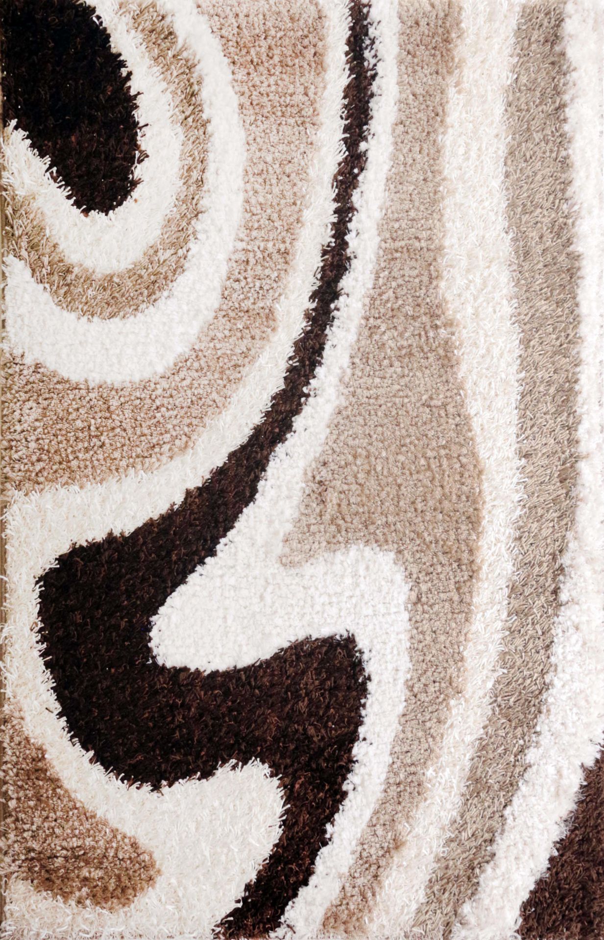 Modern Desenli Shaggy Halı