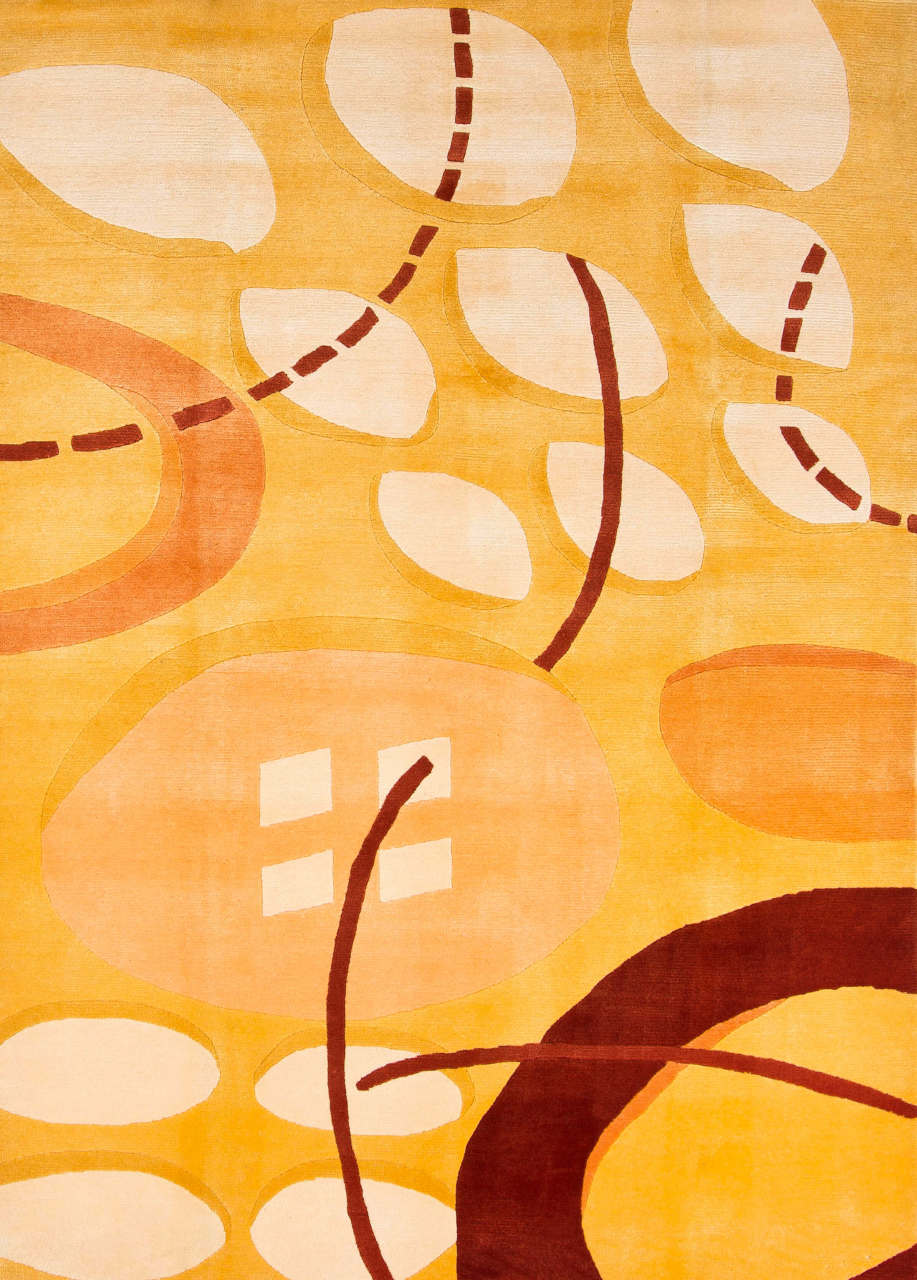 Kaşmir Yünü El Halısı