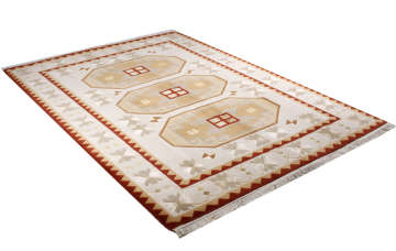 Otantik Desenli İpekli El Halisi