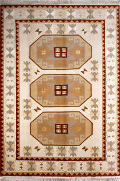 Otantik Desenli İpekli El Halisi