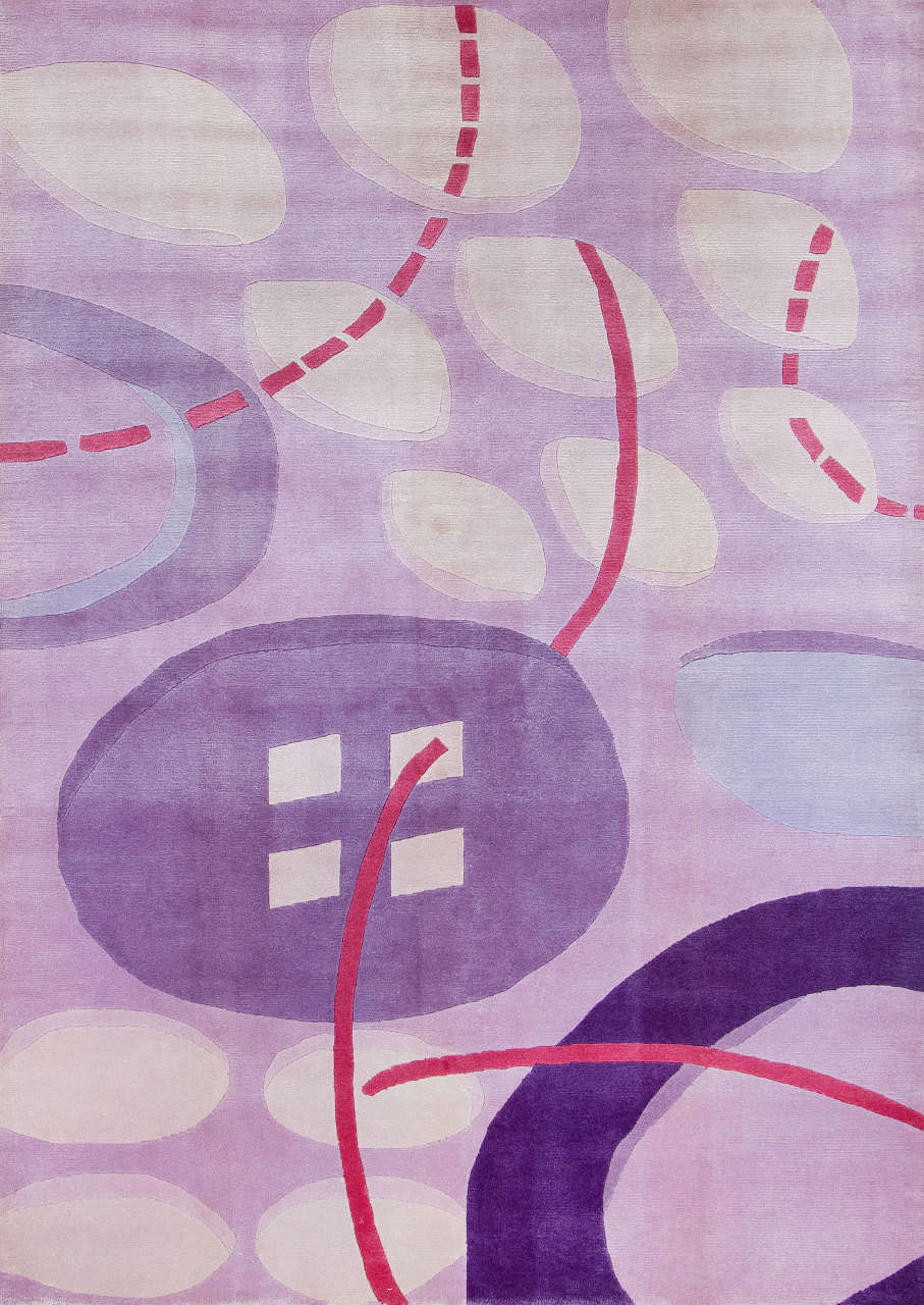 Kaşmir Yünü El Halısı