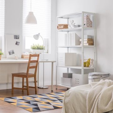 Yellow Gray Black Rugs