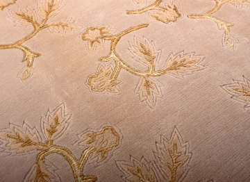 İpekli Modern Kaşmir Yünü El Halısı