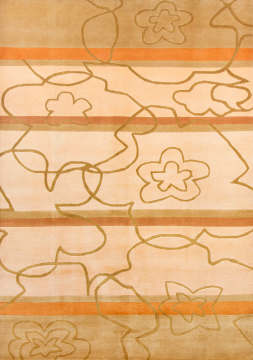 Kaşmir Yünü El Halısı