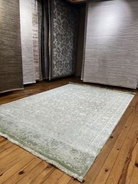 Yeşil Bambu Halı