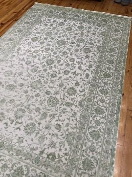 Yeşil Bambu Halı