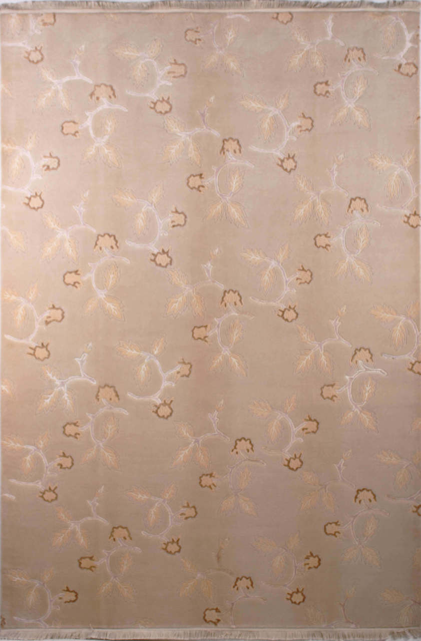 İpekli Doğal El Halısı