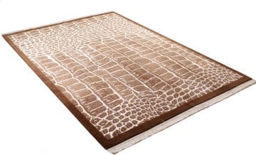 Animalistic Patterned Hand-woven Carpet