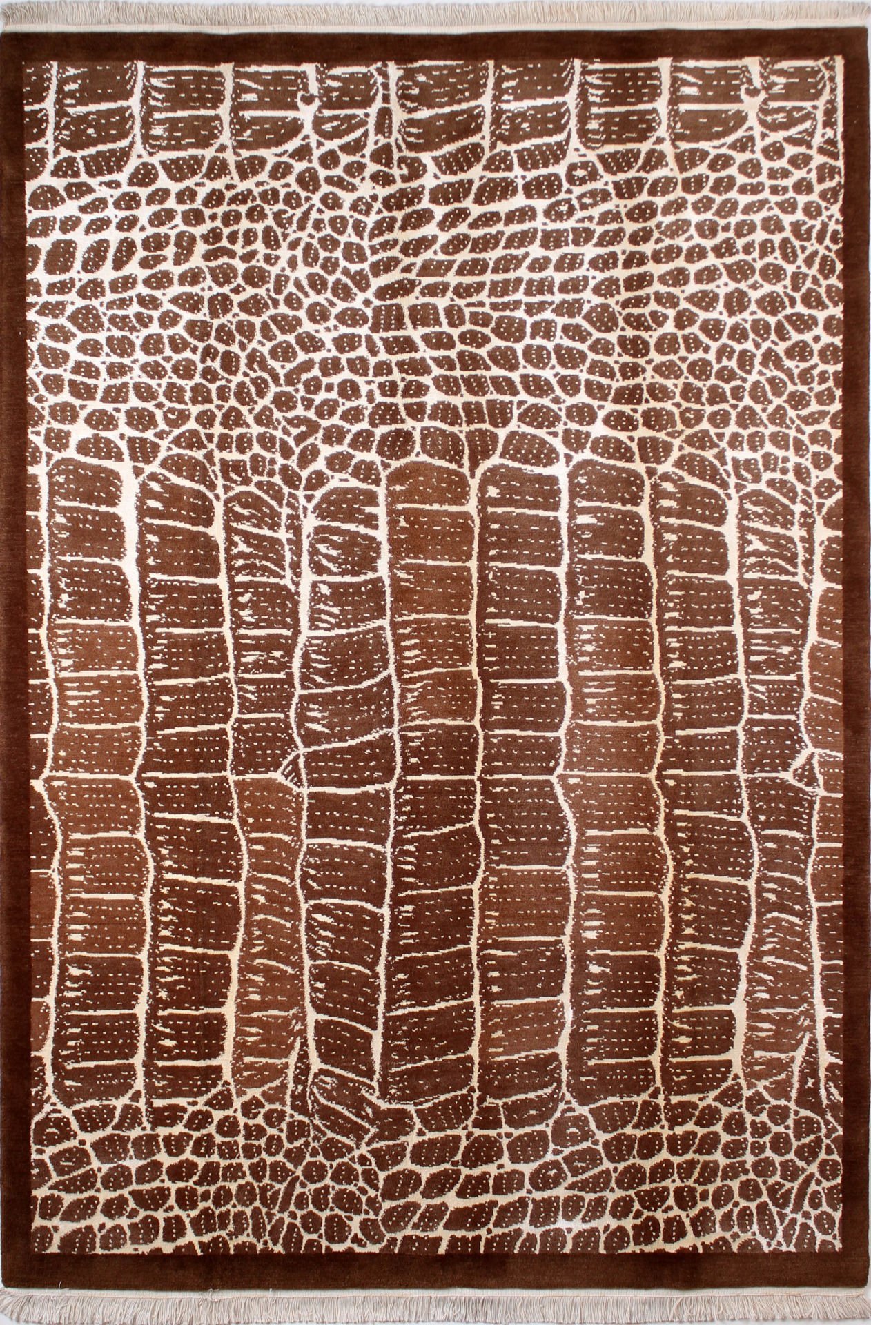 Animalistic Patterned Hand-woven Carpet