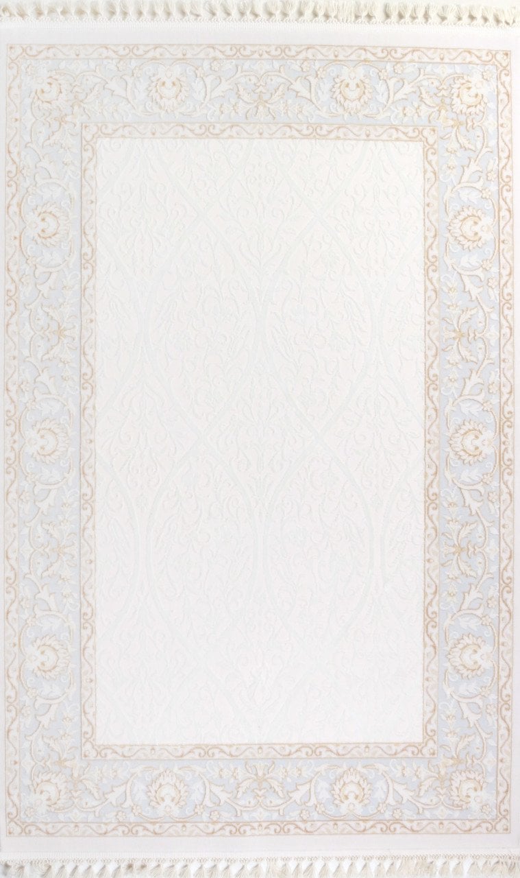 Kabartmalı Klasik Desenli Makine Halısı